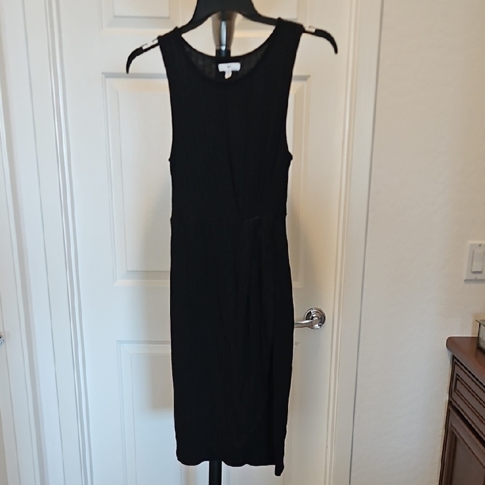 BP Black Sheath Midi Dress for Cocktail
